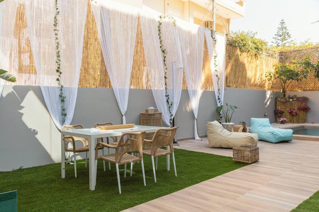G&M Luxury Residence With Pool Chania  Exteriör bild