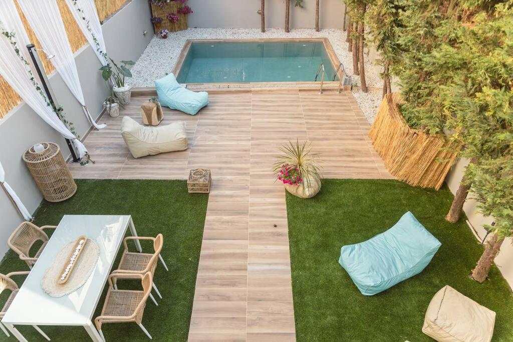 G&M Luxury Residence With Pool Chania  Exteriör bild